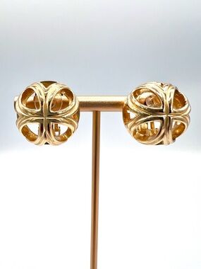 Authentic Vintage Christian Dior Clip-On Earrings